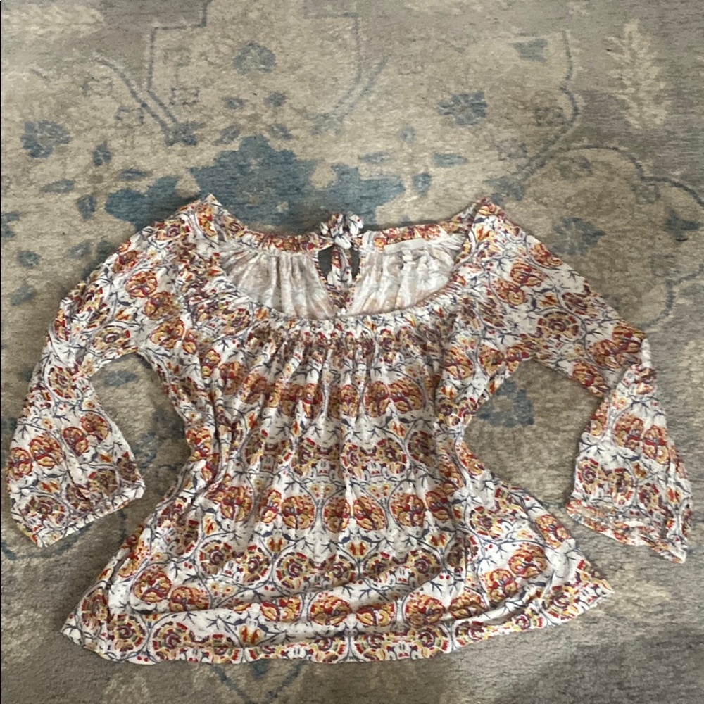 Joie Multicolor Floral Blouse